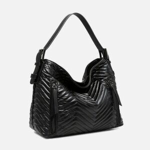 Jen & Co. "Alexa" Puffer Hobo 2-in-1 Bag